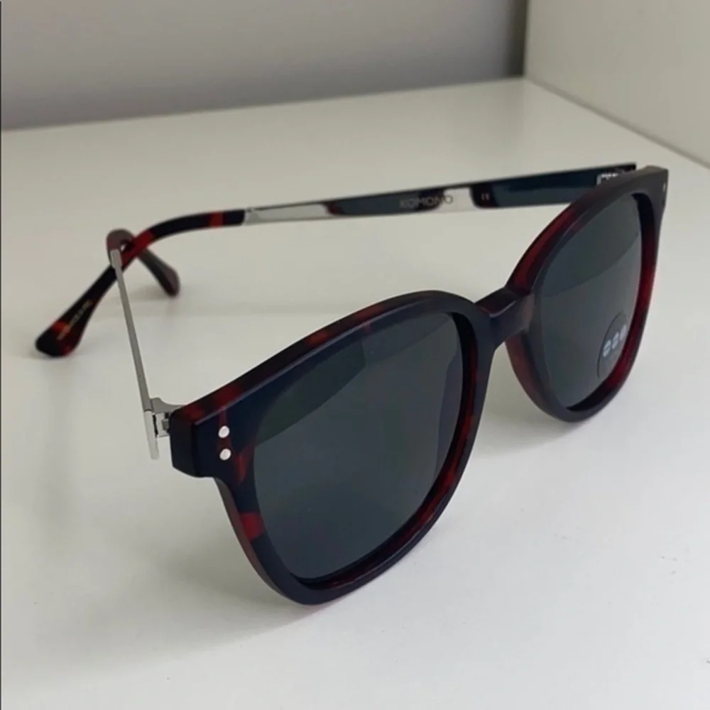 Komono New Renee Tortoise/Silver Sunglasses